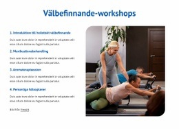 Välbefinnande-Workshops