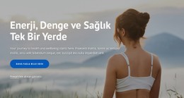 Enerji, Denge Ve Sağlık