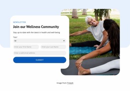 Join To Wellness Community