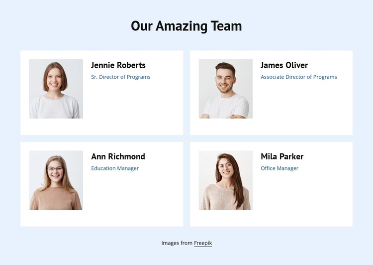 Wellness center team CSS Template