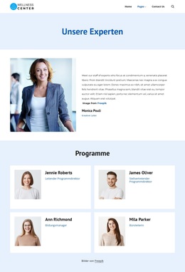 Experten für Wellnesscenter WordPress-Themes