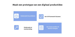 Vier Ideeën - Bootstrap-Sjabloon