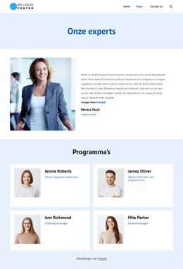 Experts in wellnesscentra Website-ontwerpen