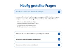 FAQ Zum Wellnesscenter WordPress-Theme