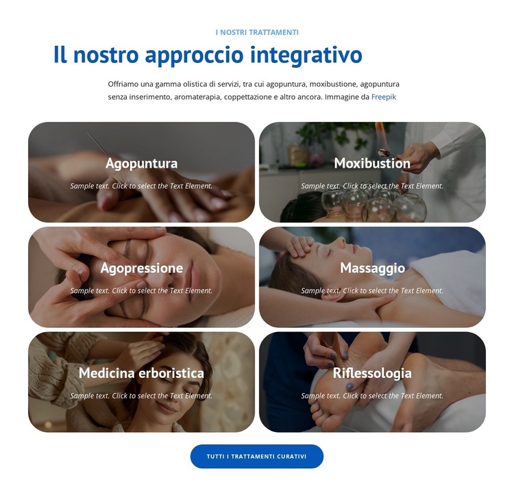 Terapie di guarigione olistica Tema WordPress