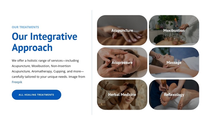 Our integrative approach Joomla Template