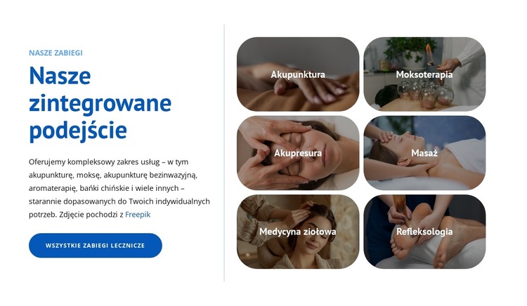 Nasze zintegrowane podejście Szablon witryny sieci Web