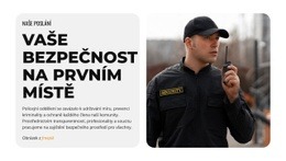 Vaše Bezpečnost Je Naší Prioritou