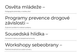 Nouzová Pomoc – Online Šablony