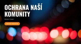 Sloužit A Chránit – Webová Šablona HTML