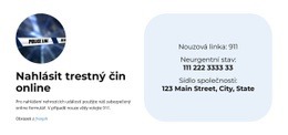Šablona CSS Pro Přidejte Se K Policii