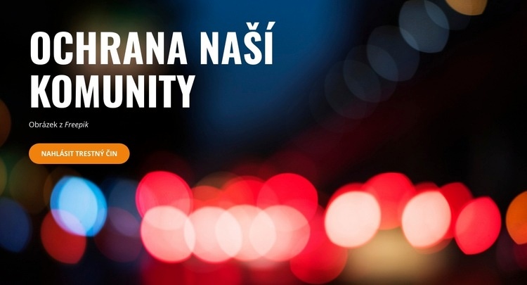 Sloužit a chránit Šablona