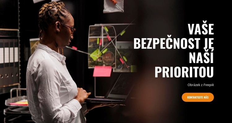 Hlídka a reakce Šablona