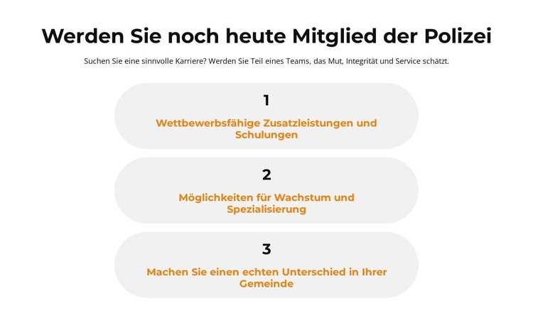 Dem Recht verpflichtet HTML-Vorlage