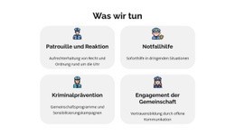 Melden Sie Ein Verbrechen Online - Anpassbares Professionelles Design