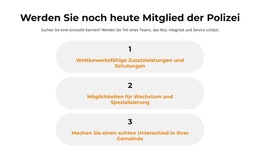 Dem Recht Verpflichtet - Mobile Website-Vorlage