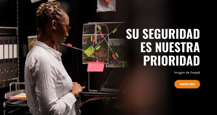 Patrulla y respuesta Página de destino