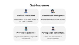 Denunciar Un Delito En Línea Plantilla CSS Premium