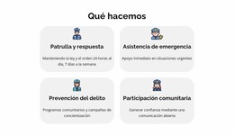 Denunciar Un Delito En Línea - Descarga Gratuita De La Plantilla Joomla