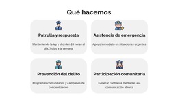 Denunciar Un Delito En Línea - Tema De WordPress De Arrastrar Y Soltar