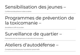 Une Conception De Site Web Exclusive Pour Assistance D'Urgence