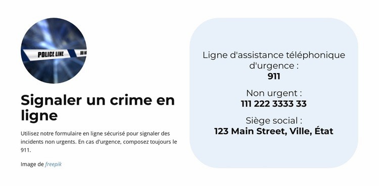 Entrer dans la police Conception de site Web