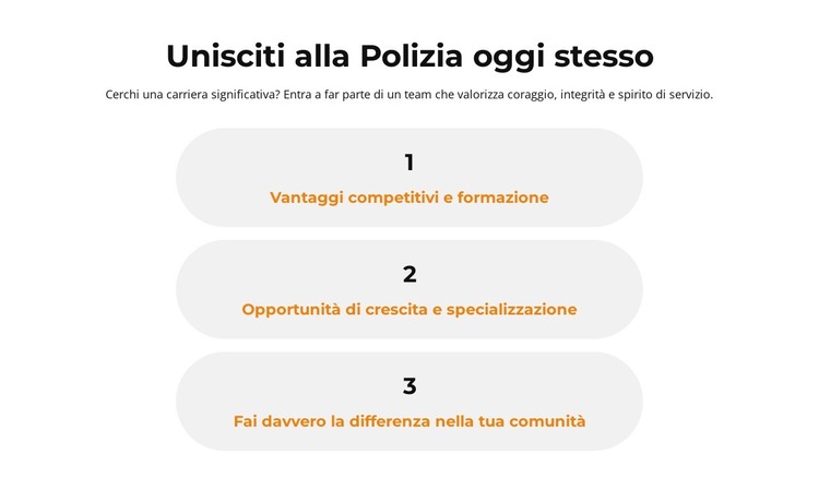 Dedicato al diritto Modello HTML