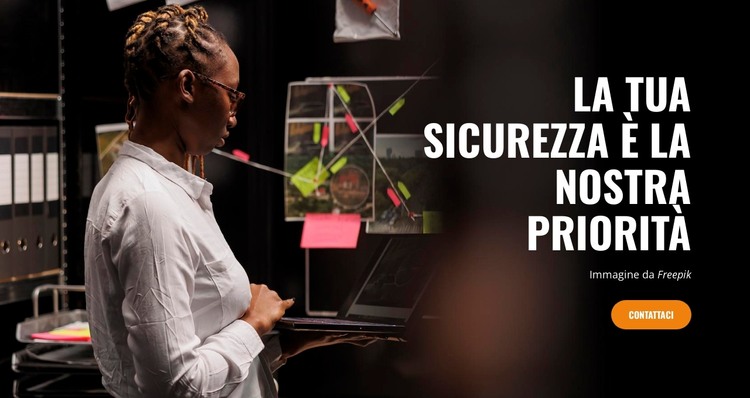 Pattugliamento e risposta Modello HTML