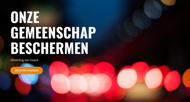 Dienen en beschermen HTML-sjabloon