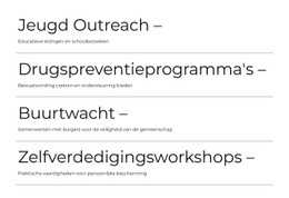 Noodhulp - Online-Sjablonen