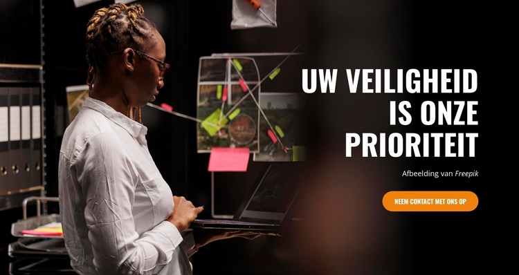 Patrouille en respons WordPress-thema