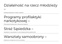 Pomoc Doraźna - Szablony Online