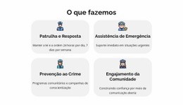 Denunciar Um Crime Online - Design Profissional Personalizável
