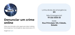 Demonstração De Modelo Para Junte-Se À Polícia