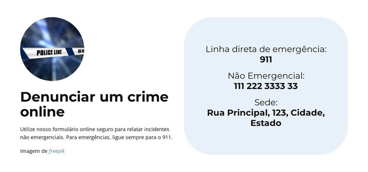 Junte-se à polícia Modelo
