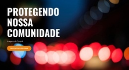 Servindo E Protegendo - Ótima Página De Destino