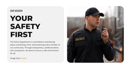 Your Safety Is Our Priority