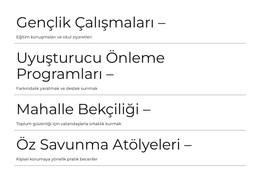 Acil Yardım Için Çok Amaçlı WordPress Teması