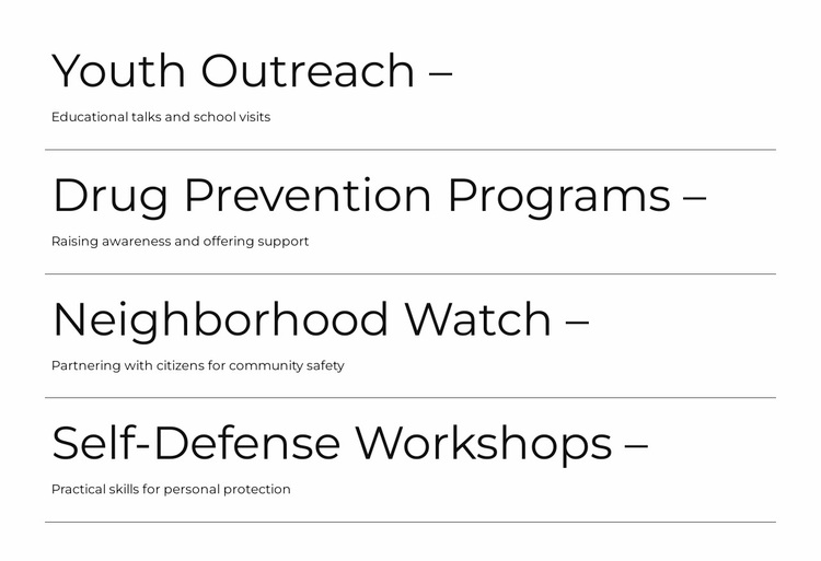 Emergency Assistance Website Design