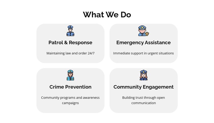 Report a Crime Online WordPress Theme