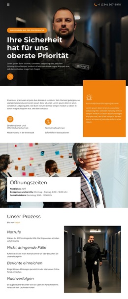 Anpassbare Professionelle Tools Für Gemeindepolizeidienste