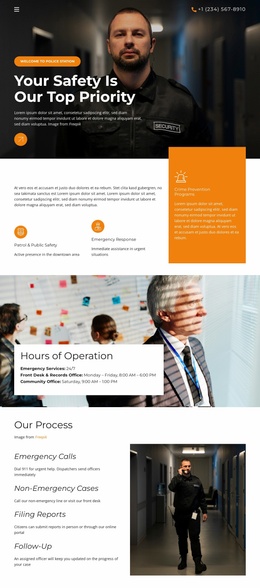 Customizable Professional Tools For Community Police Services