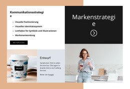 Kommunikationsstrategie - HTML5-Seitenvorlage