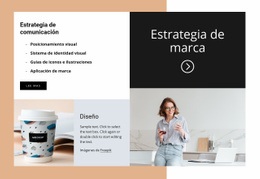 Estrategia De Comunicación: Plantilla De Página HTML5