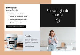 Estratégia De Comunicação - Modelo De Site Gratuito