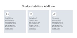 Sport Pro Všechny Šablona Webu CSS