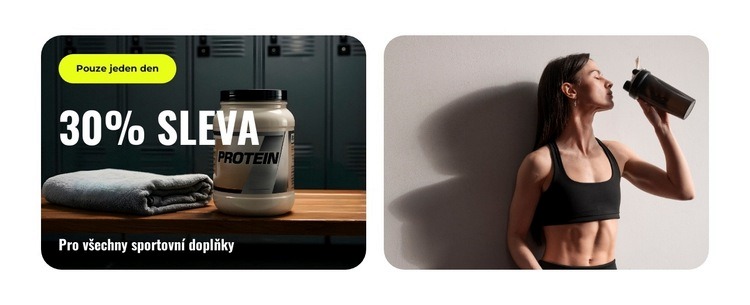 Personalizované výživové plány Šablona HTML