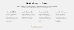 Kreativní Nové Nápady Do Života – Responzivní Šablona Webu