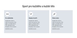 Sport Pro Všechny - Jednoduchý Design