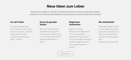 Kreative Neue Ideen Zum Leben - Responsive Website